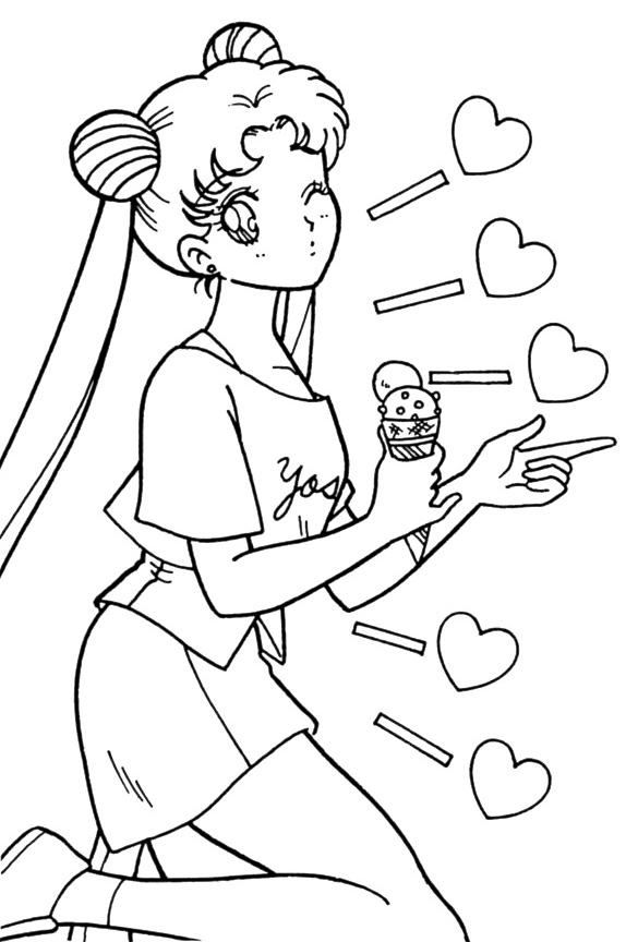 Sailor moon sailor stars coloring book