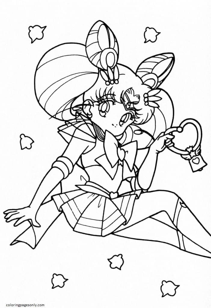 Sailor moon coloring pages printable for free download