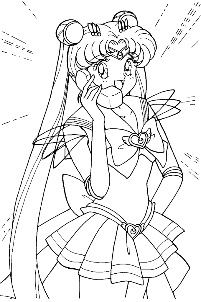 Magical girl musings super sailor moon coloring pages part