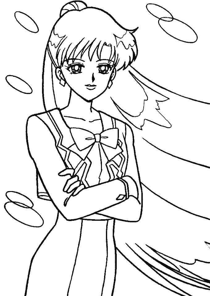 Best sailor moon coloring pages for kids