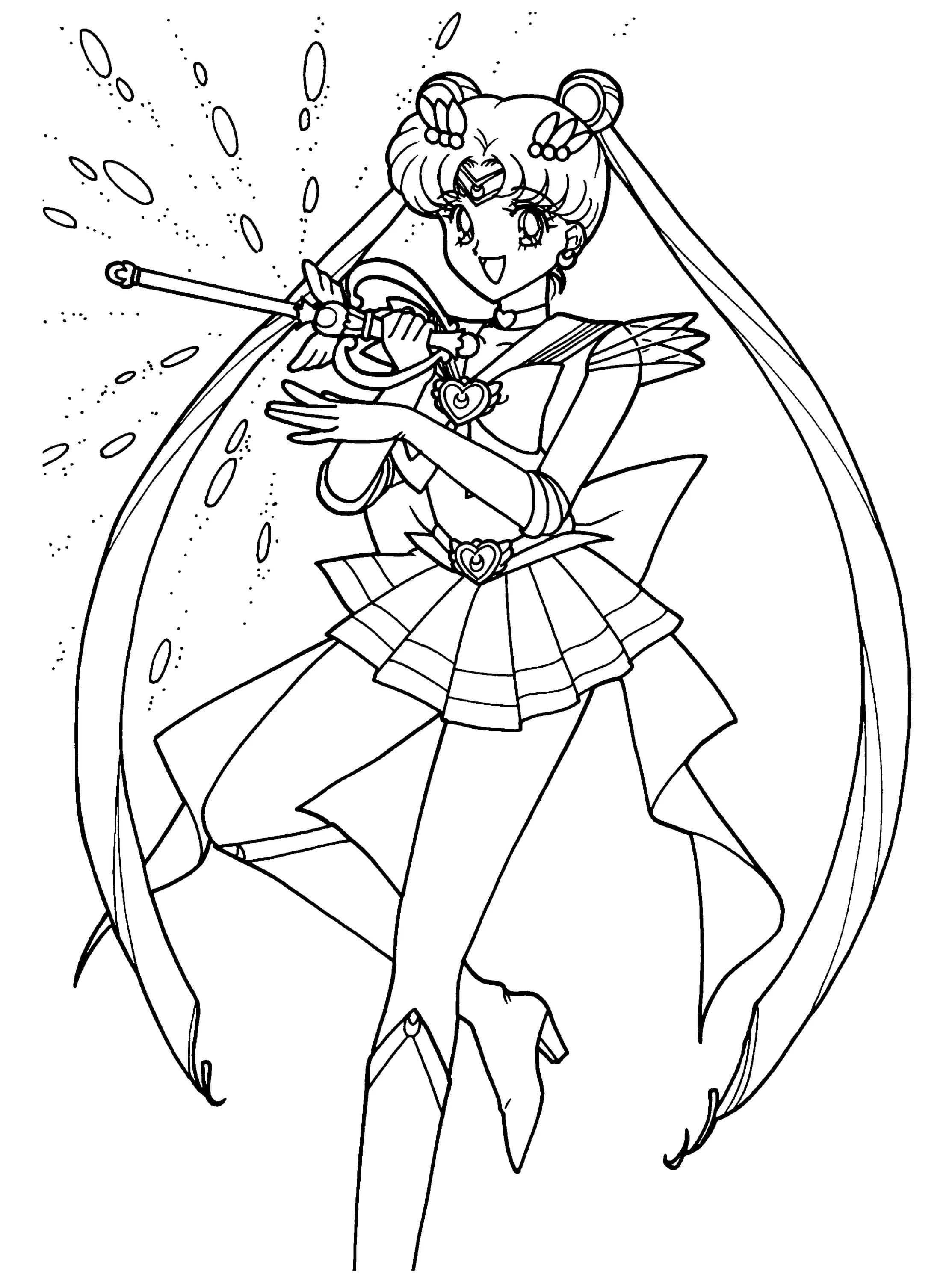 Sailor moon coloring pages free coloring pages