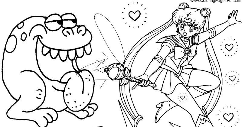 Sailor moon crystal coloring pages rcoloringpagespdf