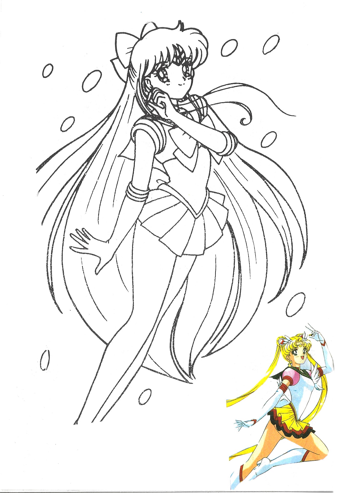 Sailor moon coloring pages â avane shop