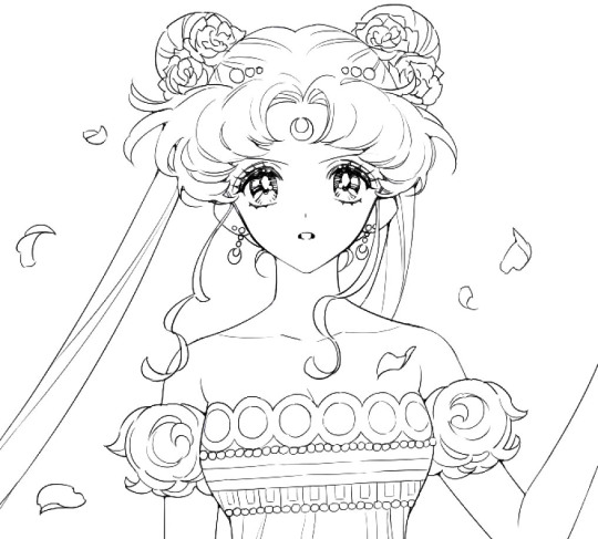 Magical girl musings the sailor moon coloring book project