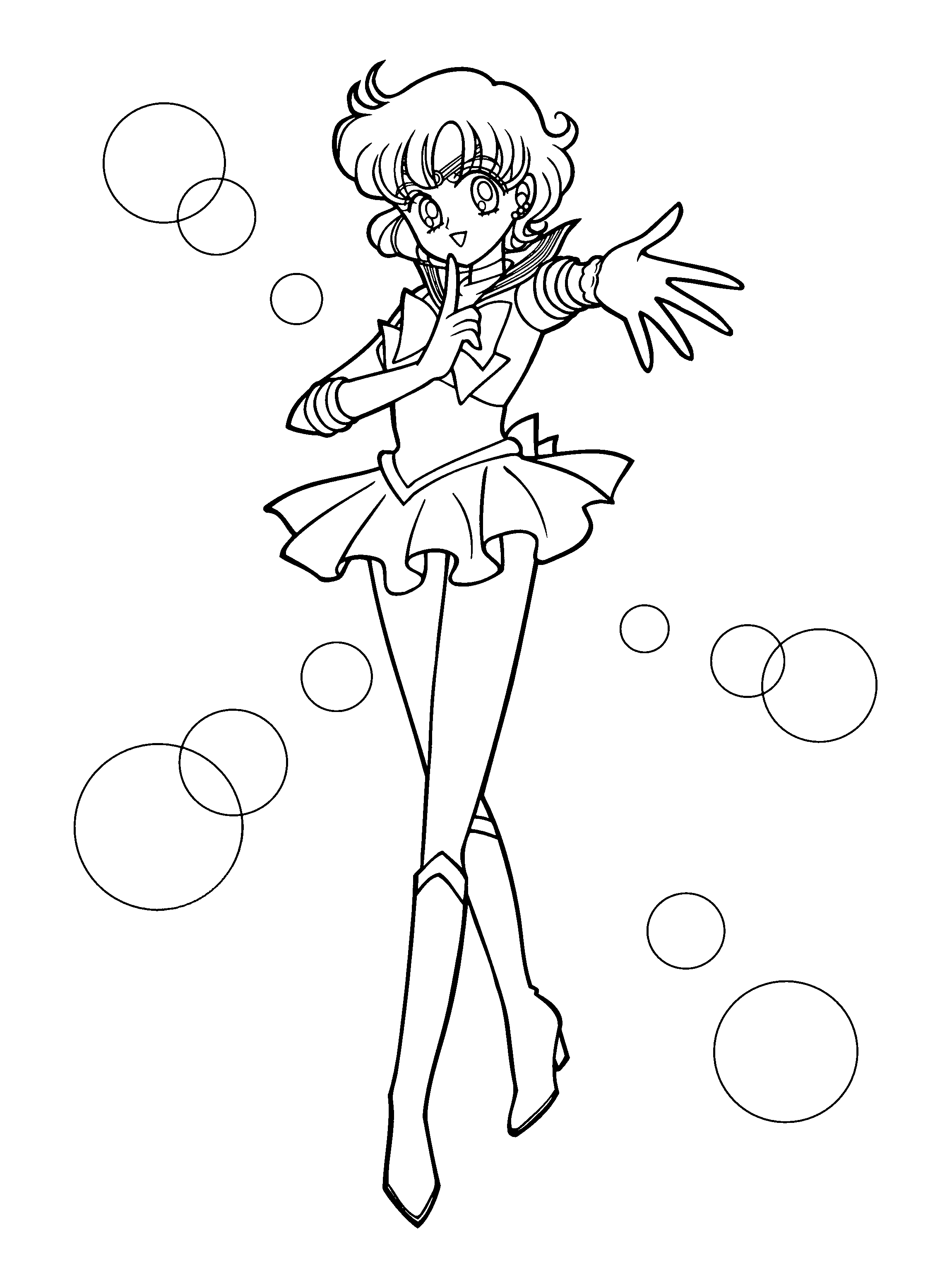 Free printable sailor moon coloring pages