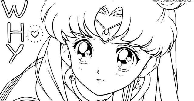 Sailor moon coloring pages free rcoloringpagespdf