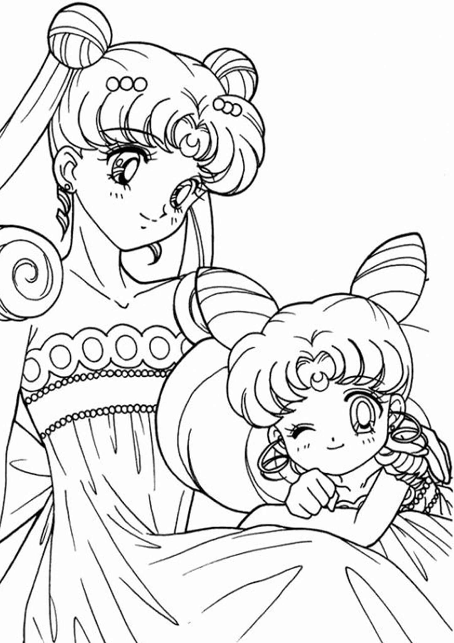 Free easy to print sailor moon coloring pages sailor moon coloring pages moon coloring pages sailor chibi moon