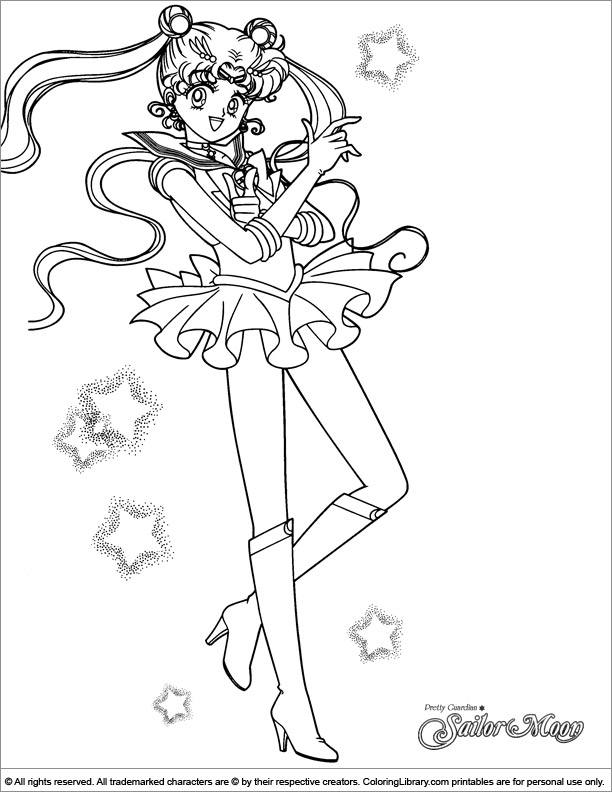 Free printable coloring page