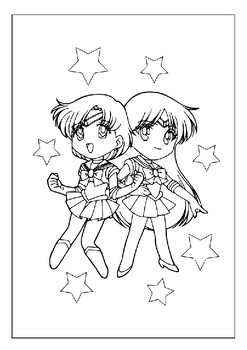 Explore the captivating world of printable sailor moon coloring pages for kids