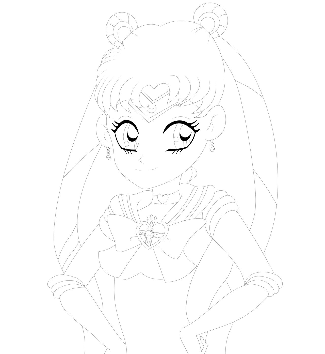Sailor moon s coloring page by xxmonicaartsxx on