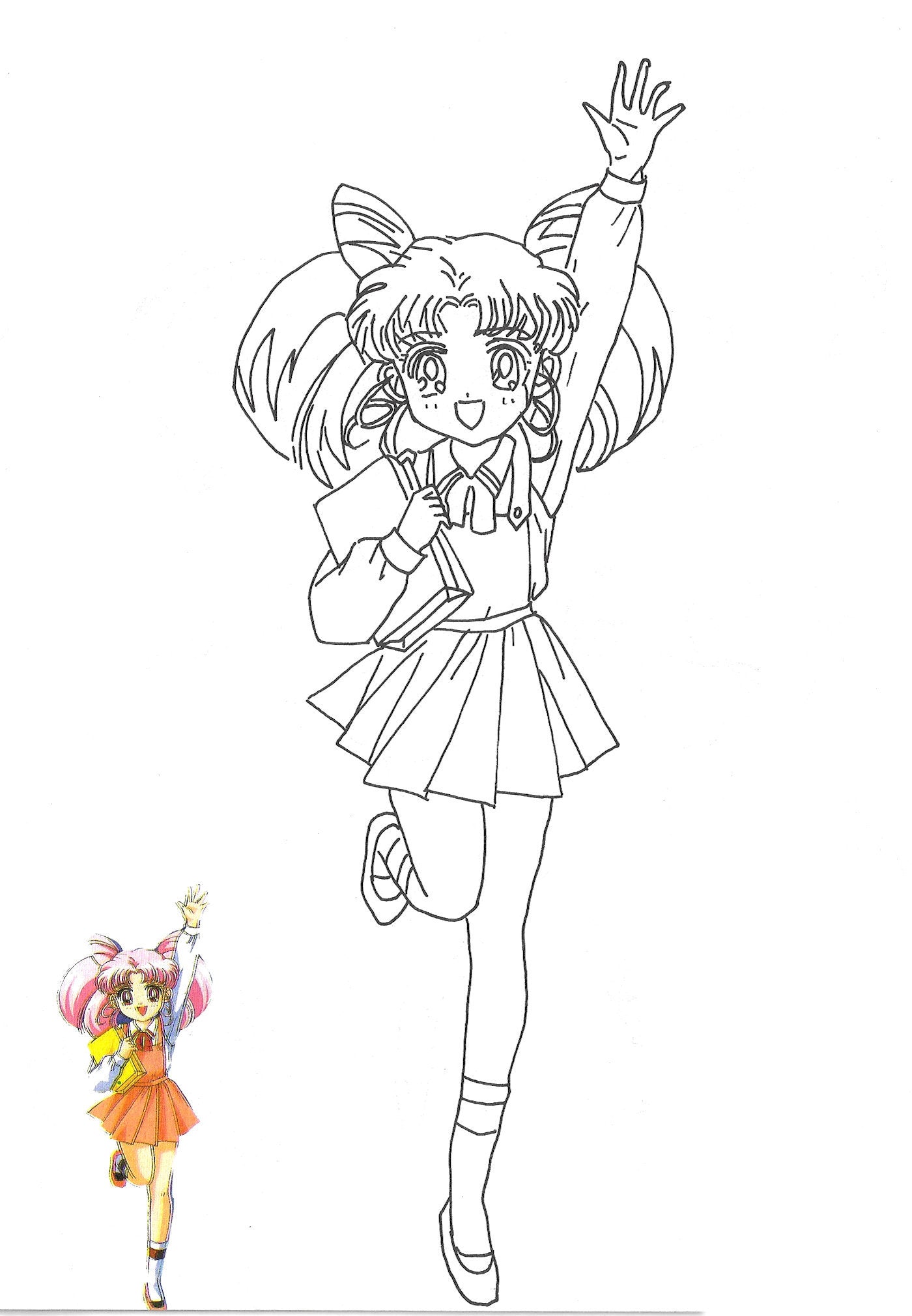 Sailor moon coloring pages â avane shop