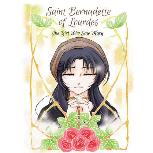 St bernadette of lourdes the girl who saw mary graphic novel pauline books and media