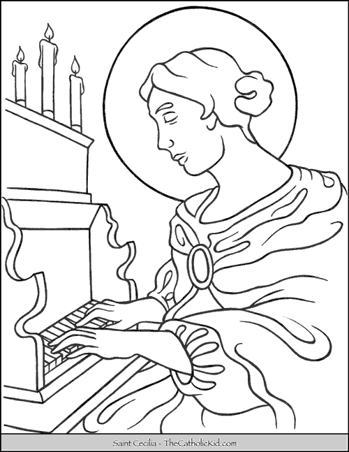 Color catholic coloring pages online