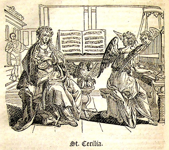 St cecilia piety