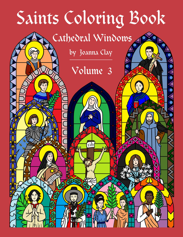 Saints coloring book vol