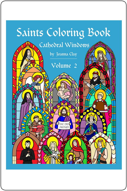 Saints coloring book vol
