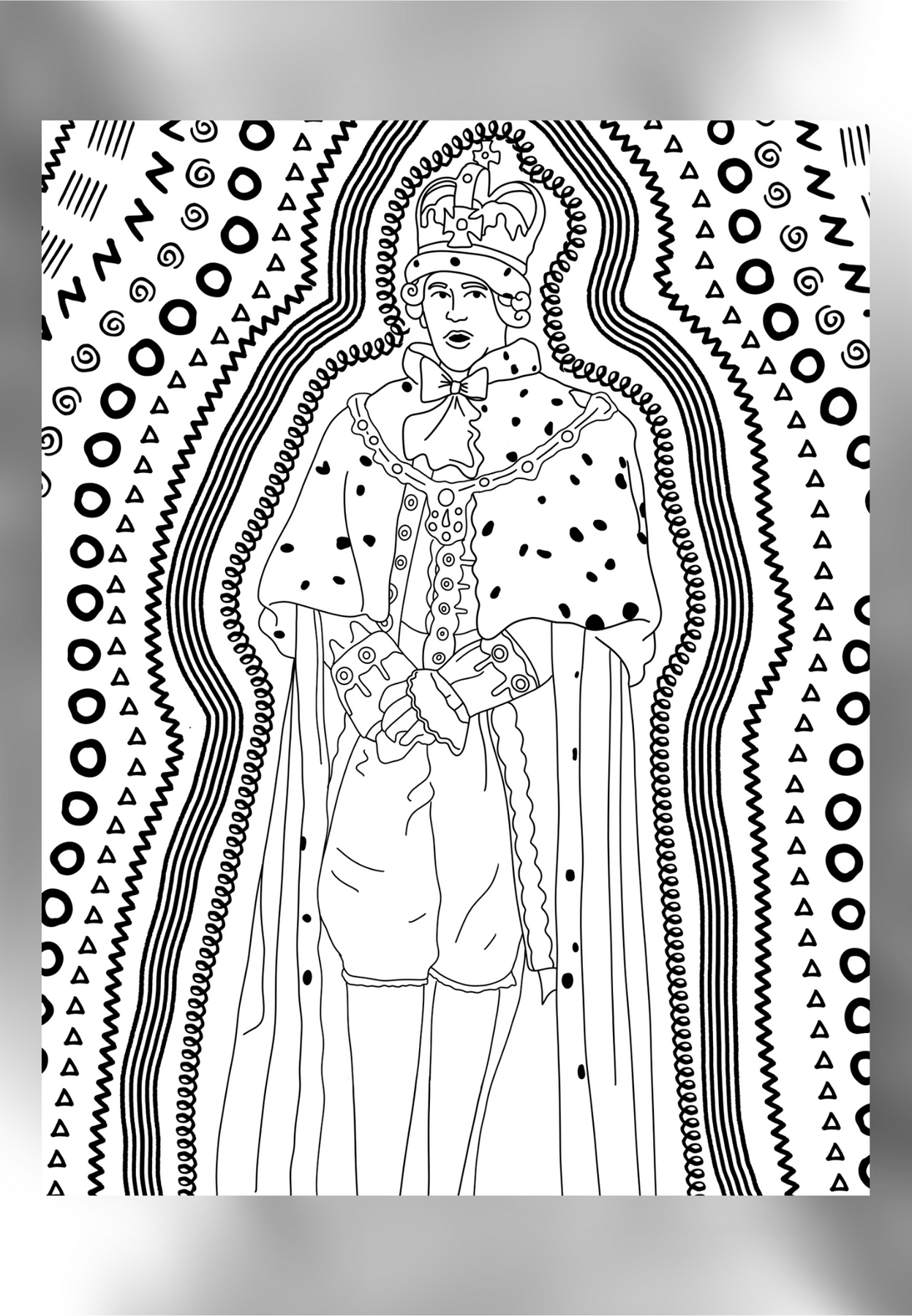 Hamilton inspired coloring pages