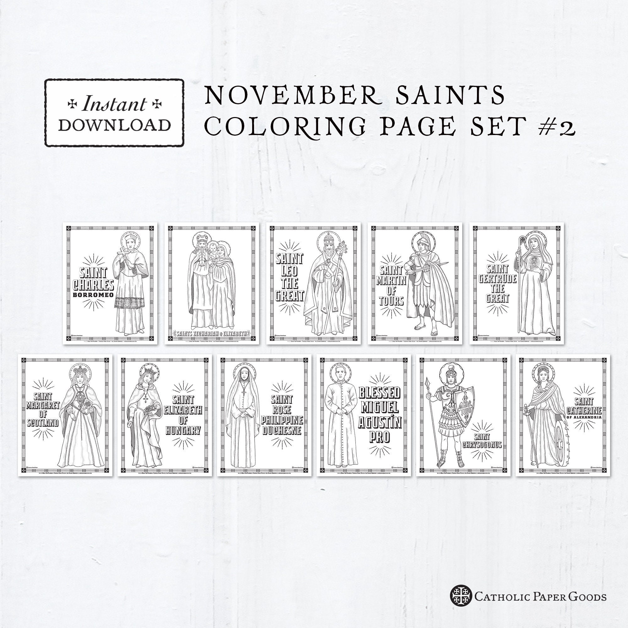 Catholic coloring pages