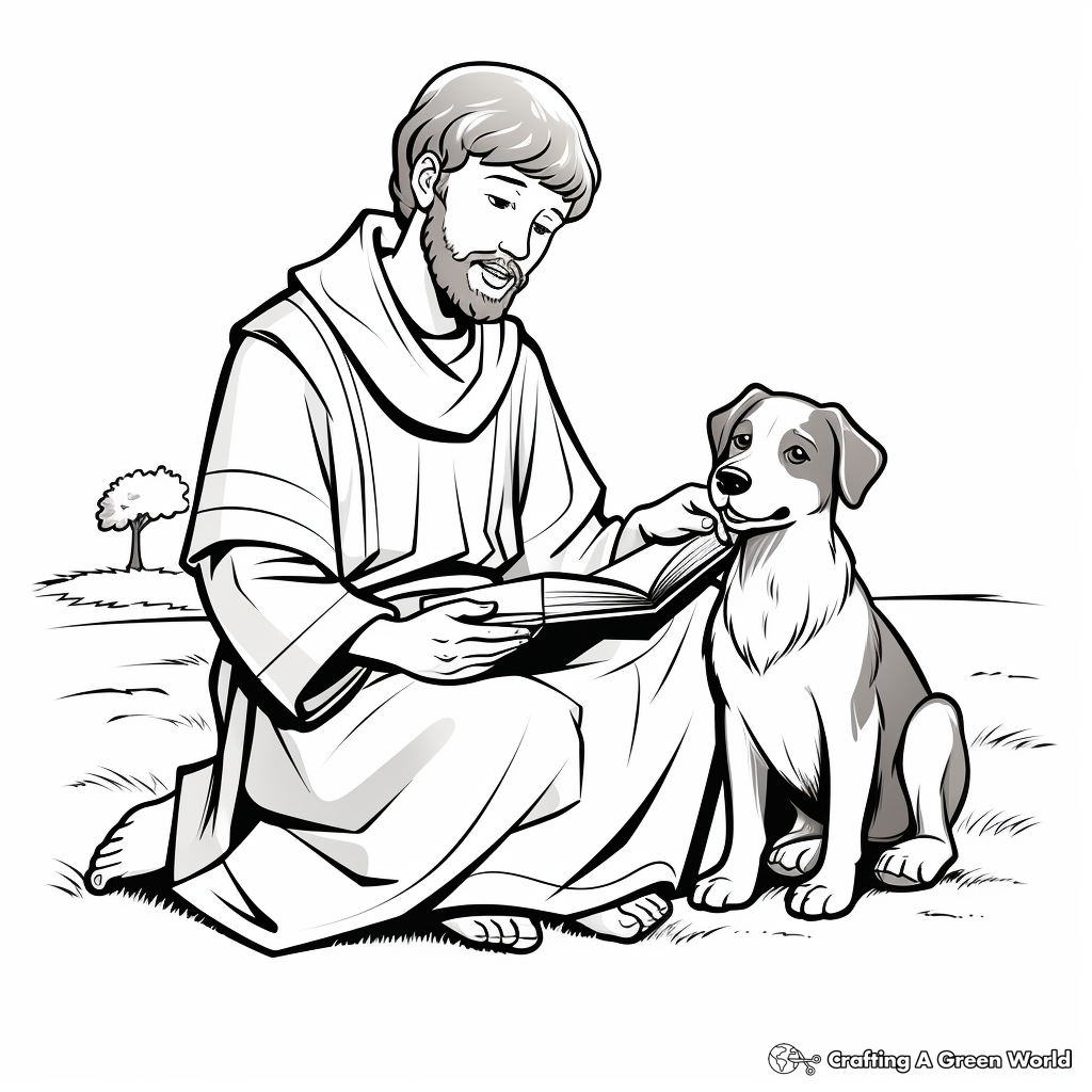 All saints day coloring pages