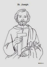 St joseph coloring pages and activities