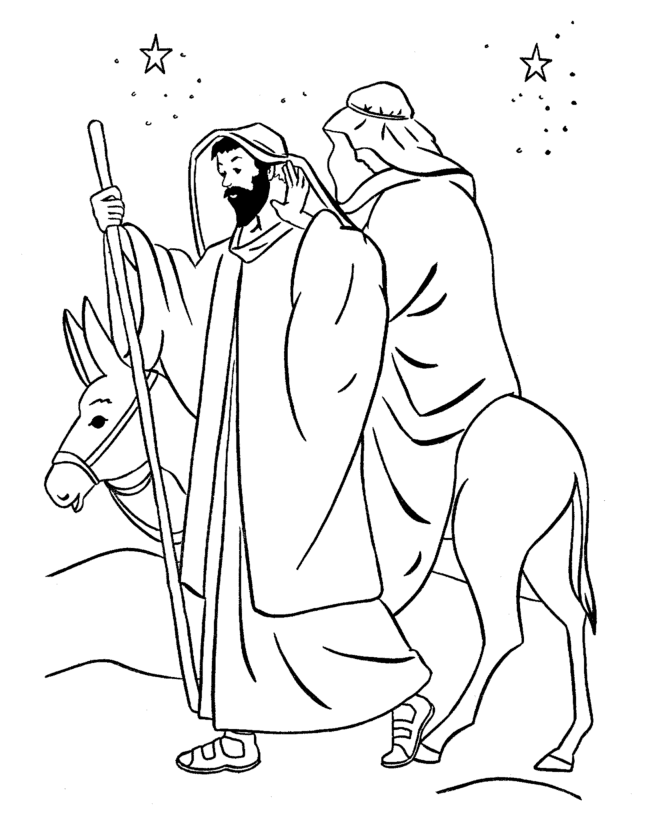 Joseph coloring pages