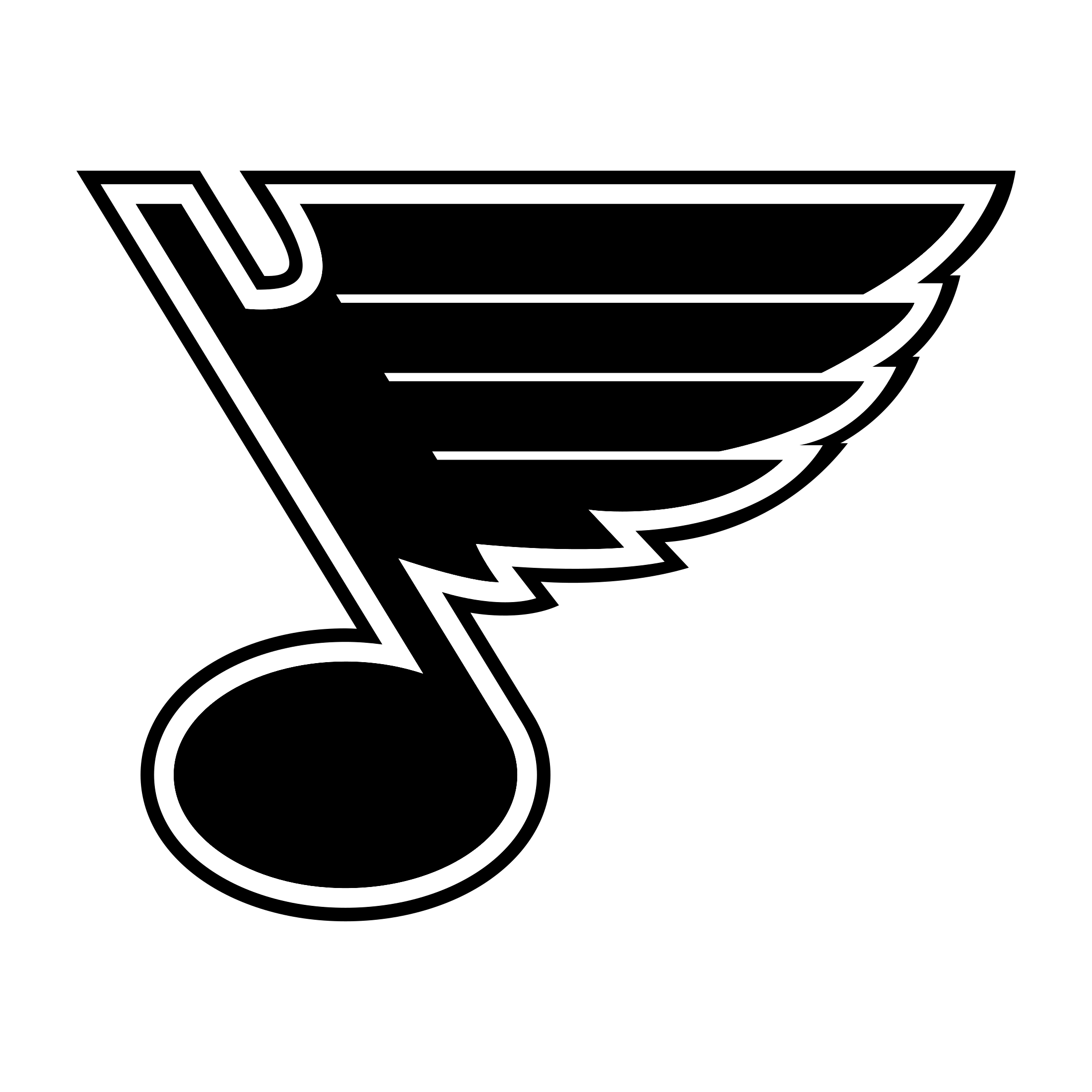 St louis blues logo png transparent svg vector