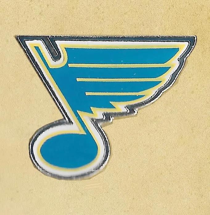 St louis blues nhl hockey official team logo pin