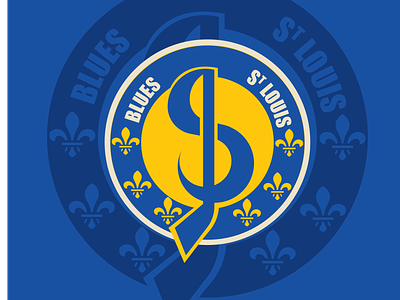 St louis blues redesign primary by jake tucker on