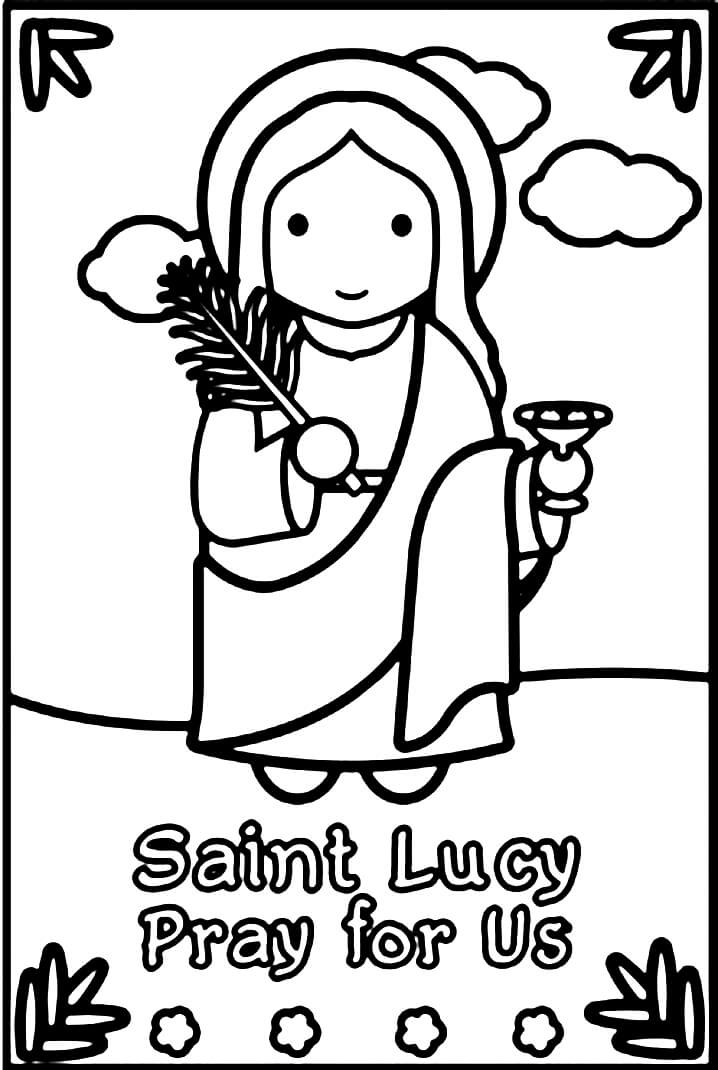 Saint lucy fãrbung seite