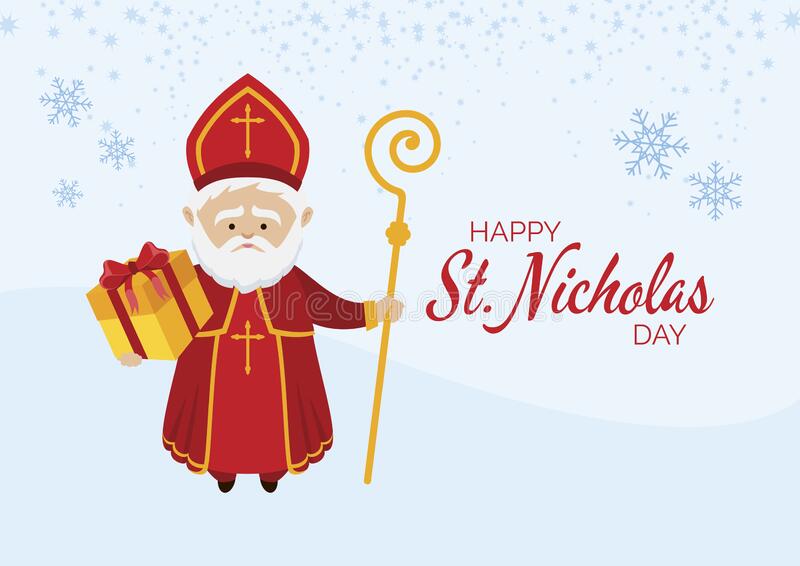 Saint Nicholas Day Or Sinterklaas Celebration Template Hand, 49% OFF