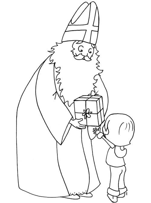 St nicholas coloring pages printable for free download