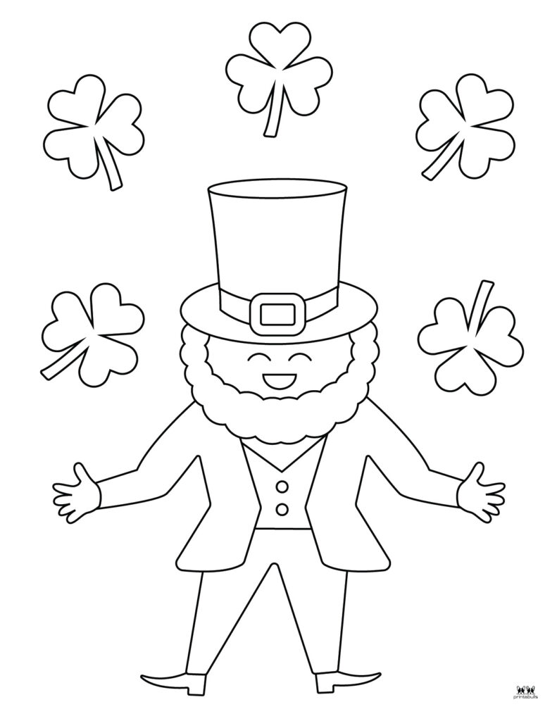 St patricks day coloring pages