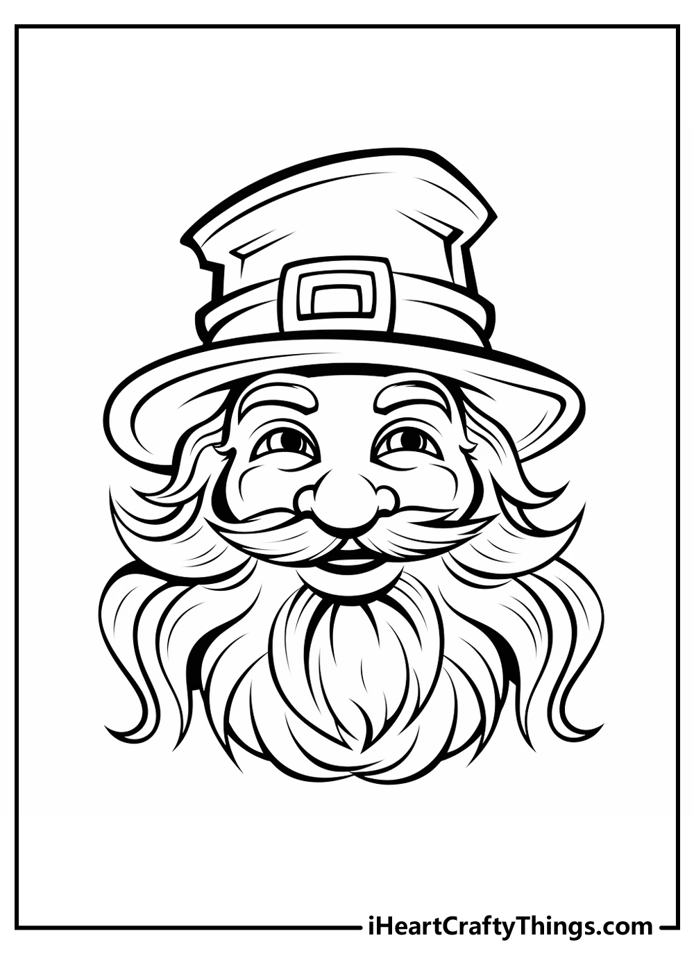 Leprechaun coloring pages updated