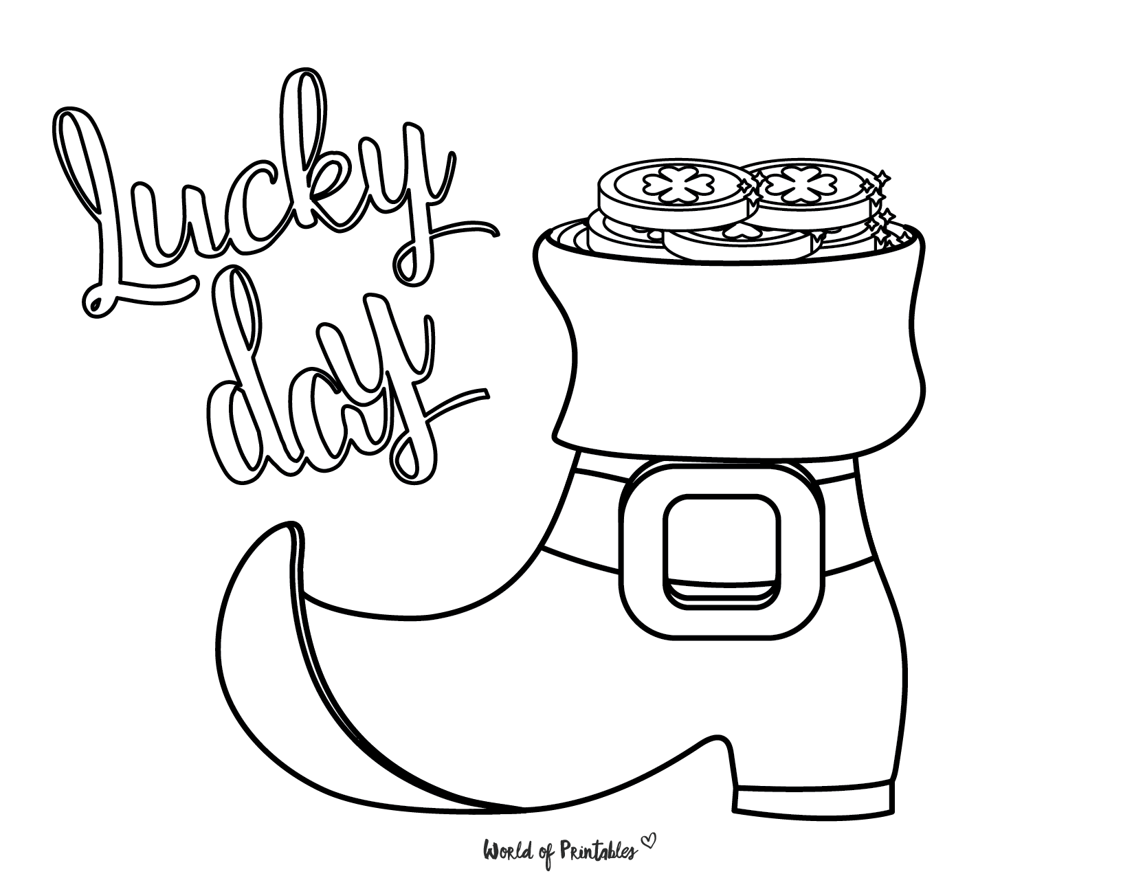 St patricks day coloring pages