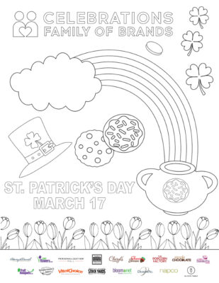 Printable coloring pages and games from cheryls cookies scrumptious bites by cheryls cookies