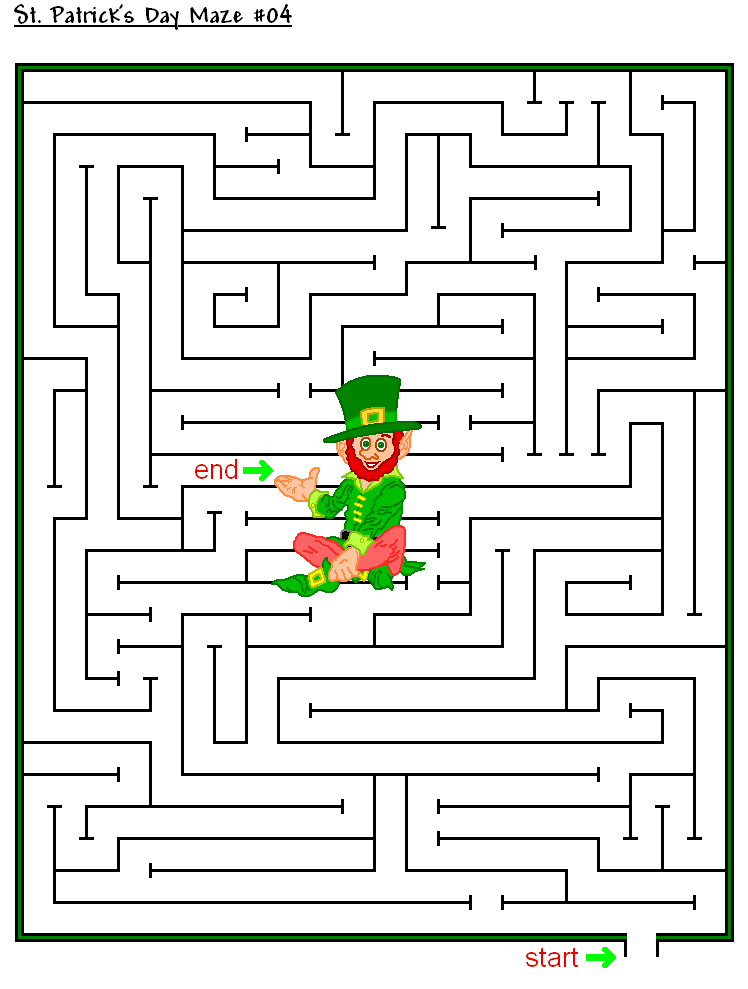 St patricks day puzzles