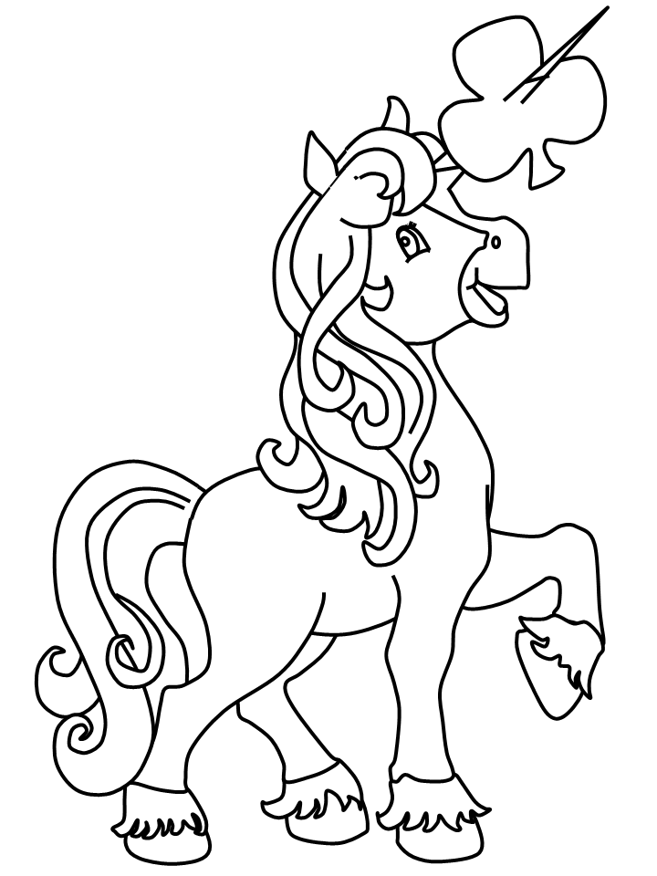 Free st patricks day coloring pages