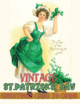 Jumbo stpatricks day activity book for kids a vintage grayscale coloring book featuring retro old time st patricks day greetings designs to paperback copperfields books inc