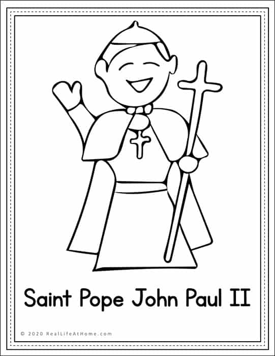 Catholic coloring pages for a