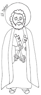 Look to him and be radiant saints coloring pages