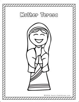 Mother teresa of calcutta louring pages