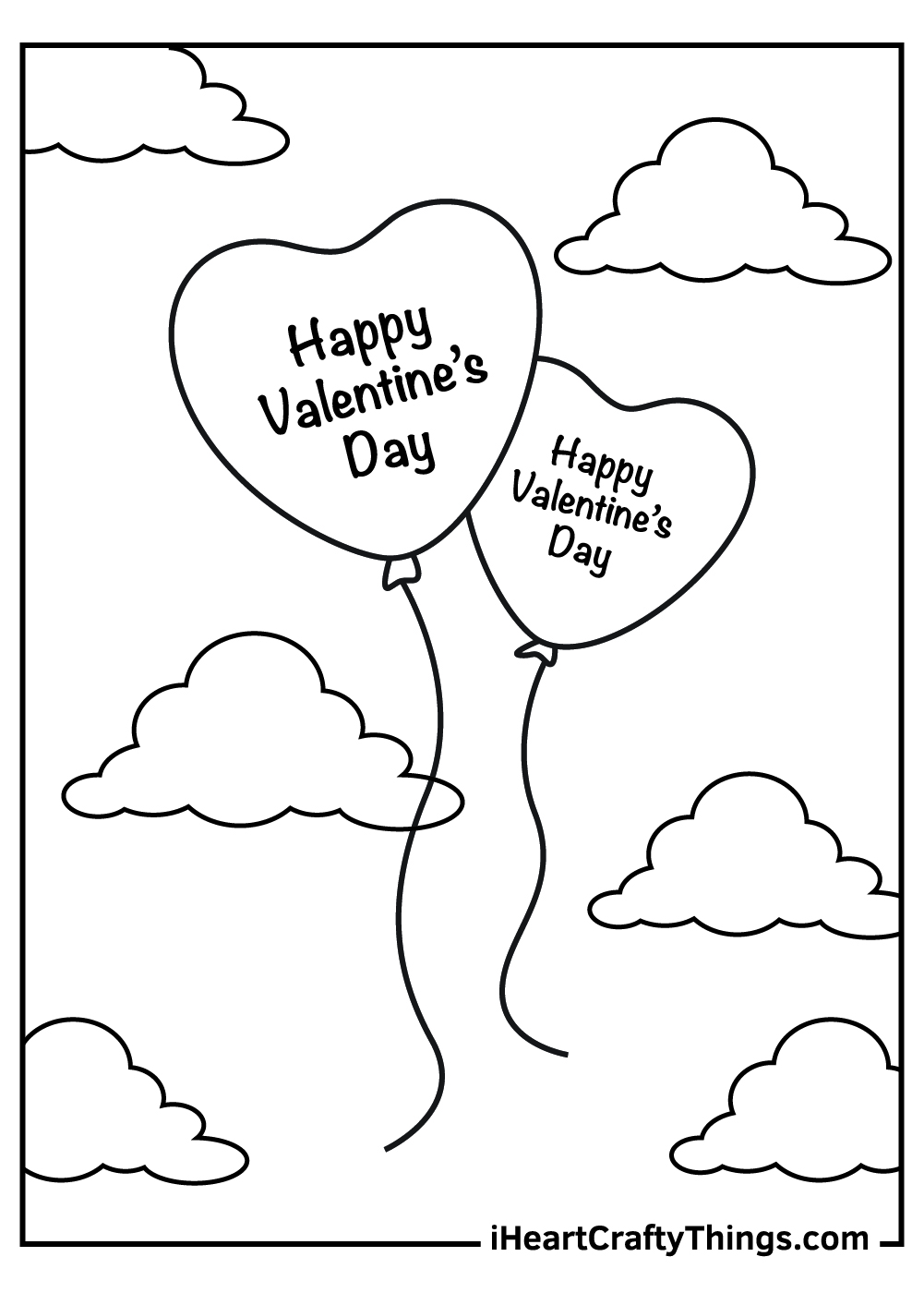 St valentines day coloring pages free printables