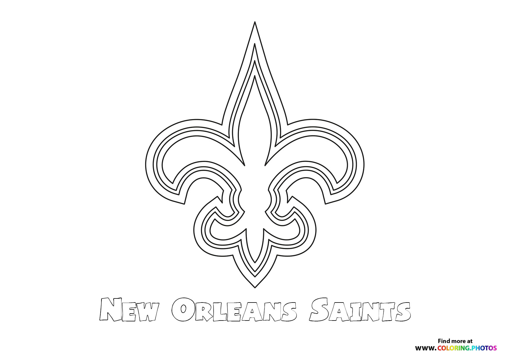 New orleans saints nfl logo