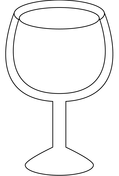 Sake bottle and cup emoji coloring page free printable coloring pages