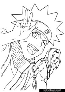 Naruto coloring pages