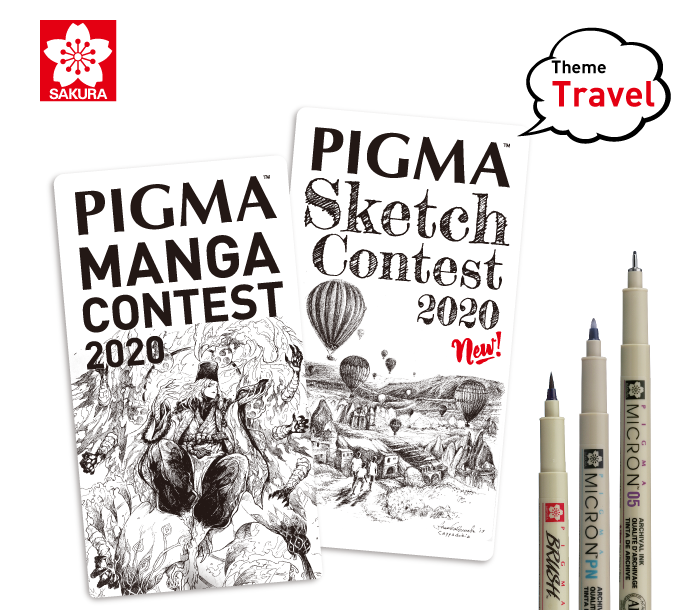 Pigma manga sketch contestïsakura color products corp