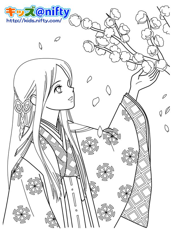 Sakura coloring pages chibi coloring pages cute coloring pages coloring books