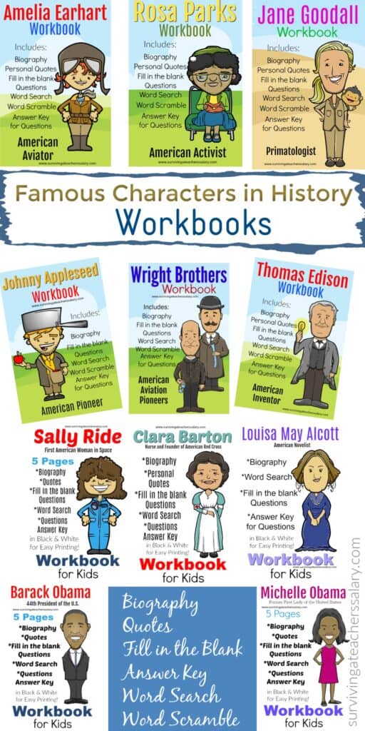 All about sally ride worksheets activities for kids