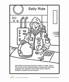 Sally ride worksheet education sally ride history worksheets women in history