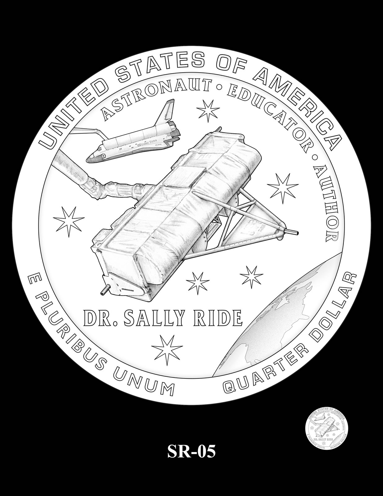 Sally ride quarter candidate designs unveiled